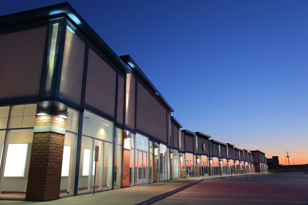 commercial building lighting requirement