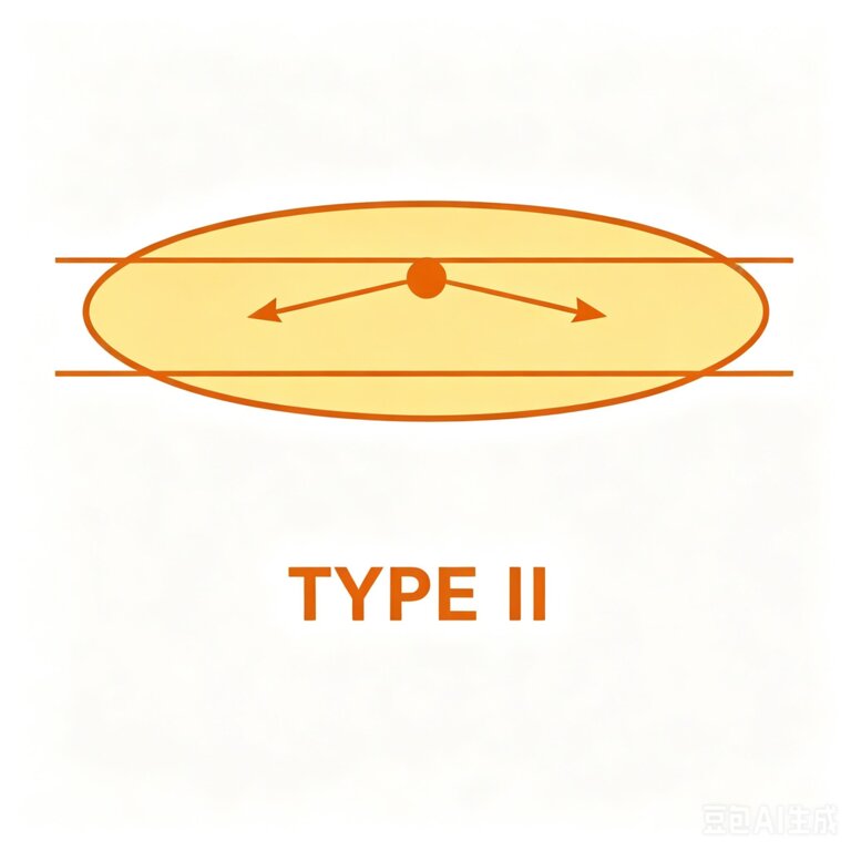 Type II light distribution