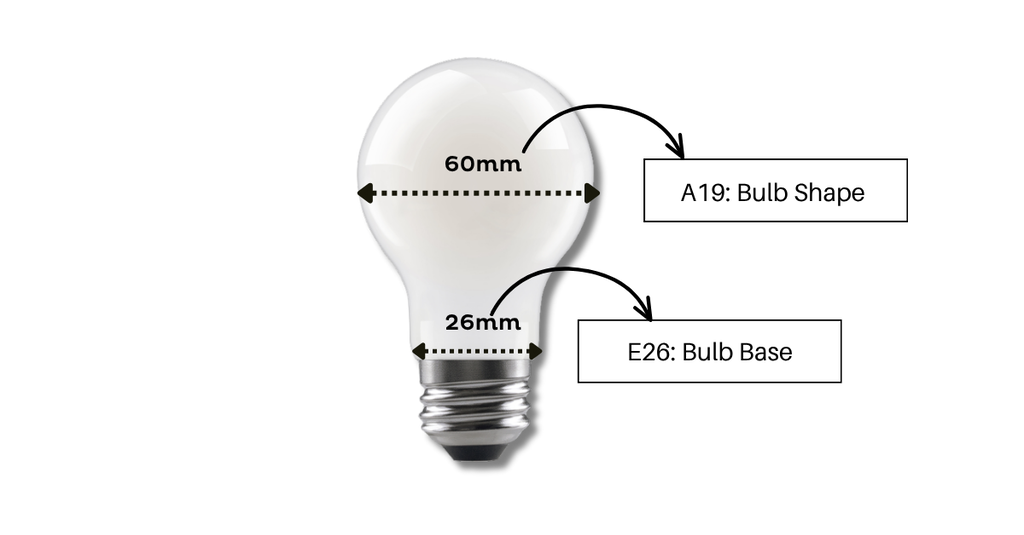 e26 vs a19 bulb